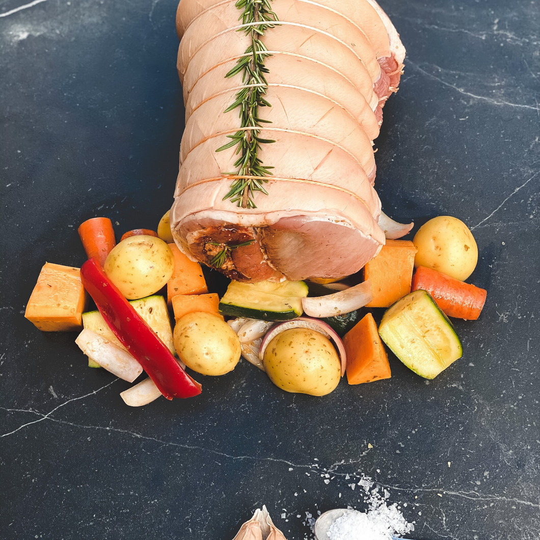 Porchetta Roast w Vegetables