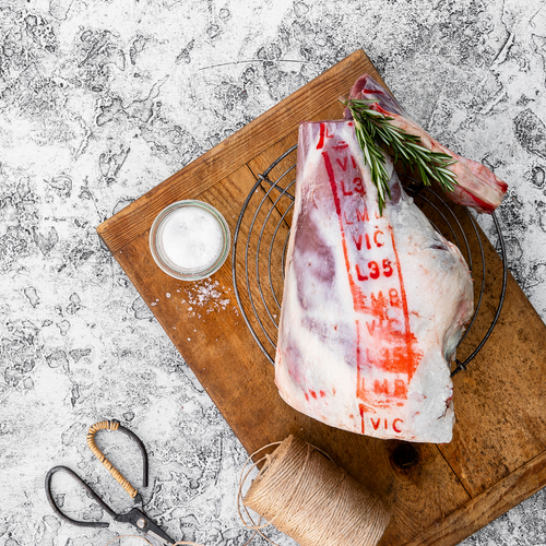 Legs of lamb